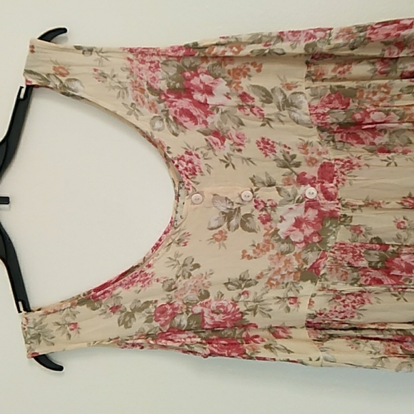 Vintage Marisol Cottage Core Grunge Floral SZ M Fully Lined - Picture 2 of 7